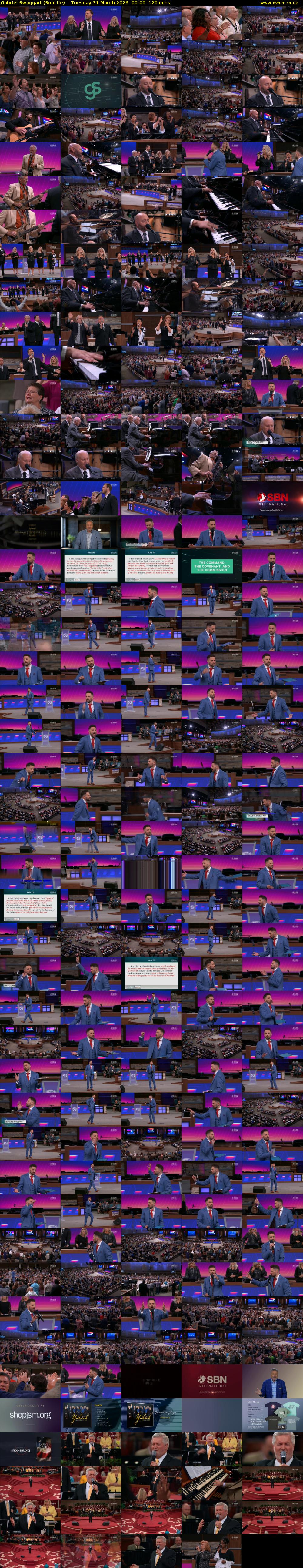 Gabriel Swaggart (SonLife) Tuesday 31 March 2026 00:00 - 02:00