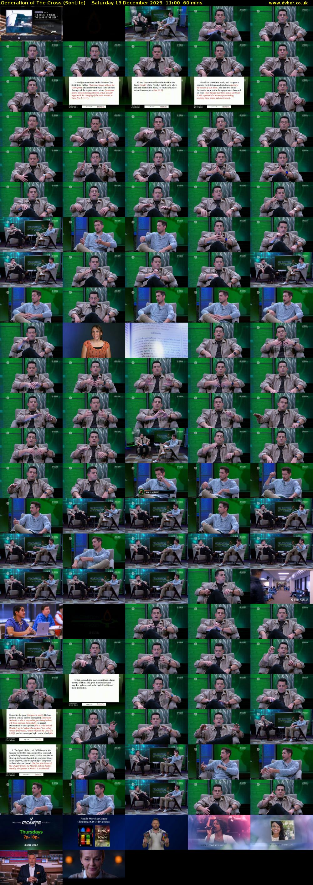 Generation of the Cross (SonLife) Saturday 13 December 2025 11:00 - 12:00