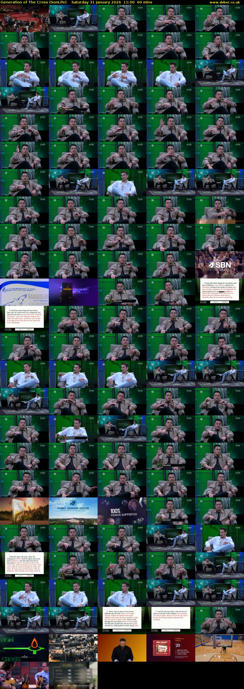 Generation of the Cross (SonLife) Saturday 31 January 2026 11:00 - 12:00