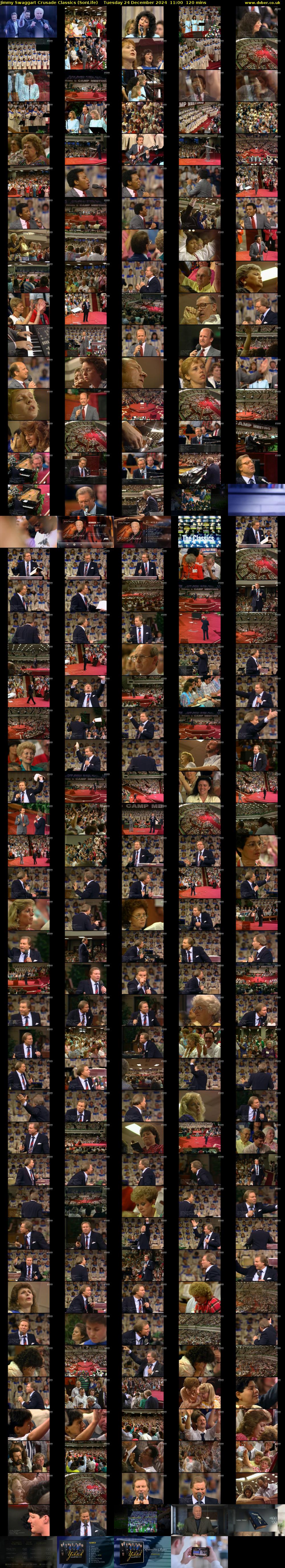 Jimmy Swaggart Crusade Classics (SonLife) Tuesday 24 December 2024 11:00 - 13:00