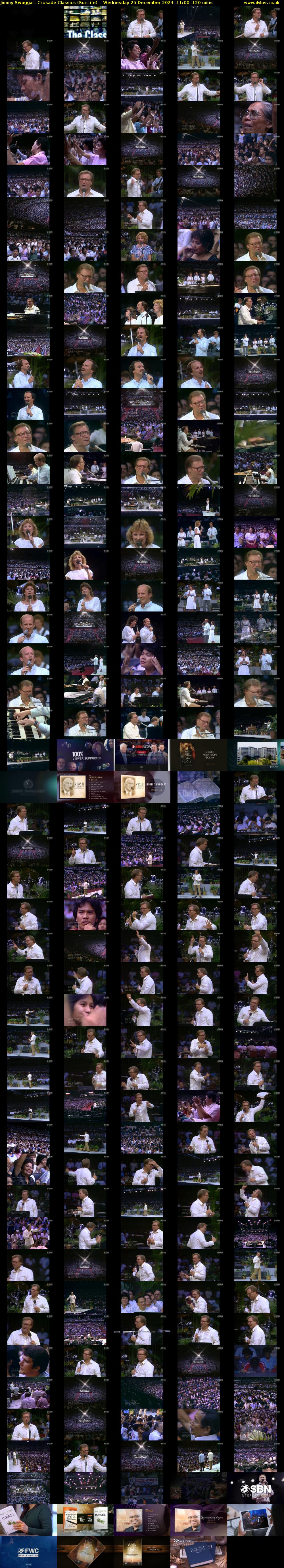 Jimmy Swaggart Crusade Classics (SonLife) Wednesday 25 December 2024 11:00 - 13:00
