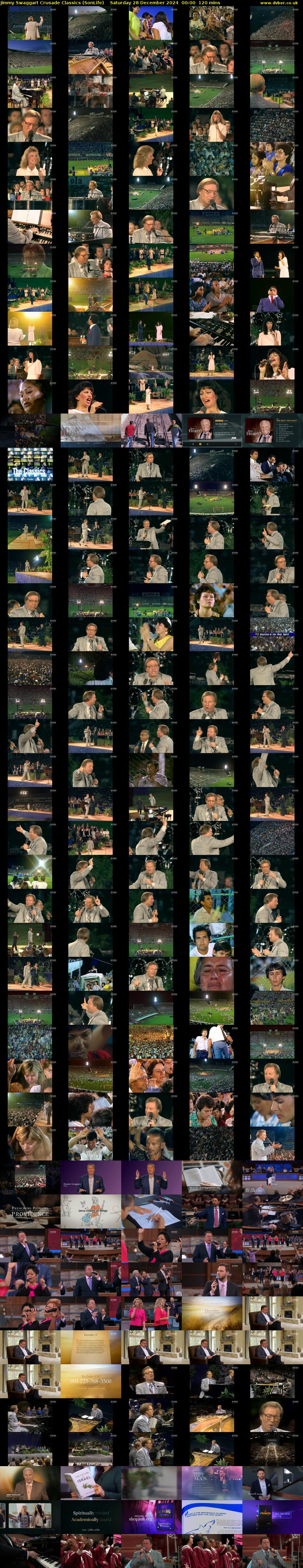 Jimmy Swaggart Crusade Classics (SonLife) Saturday 28 December 2024 00:00 - 02:00