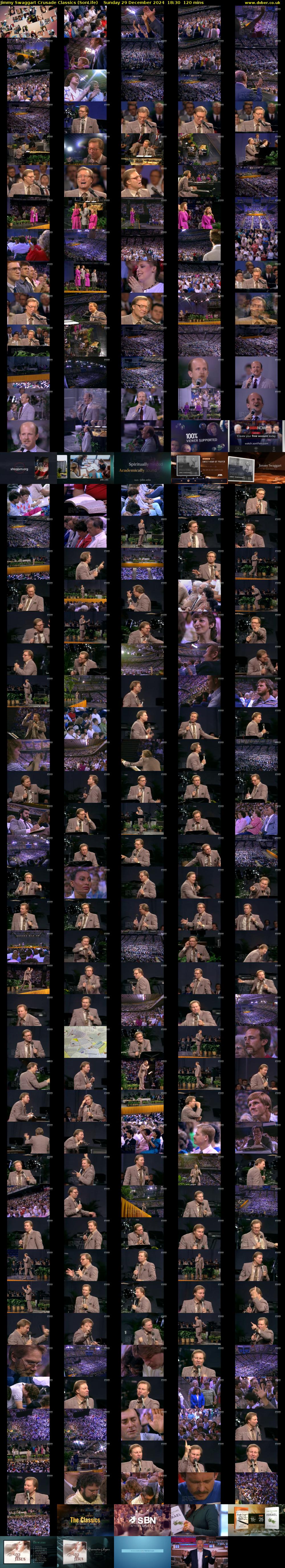 Jimmy Swaggart Crusade Classics (SonLife) Sunday 29 December 2024 18:30 - 20:30