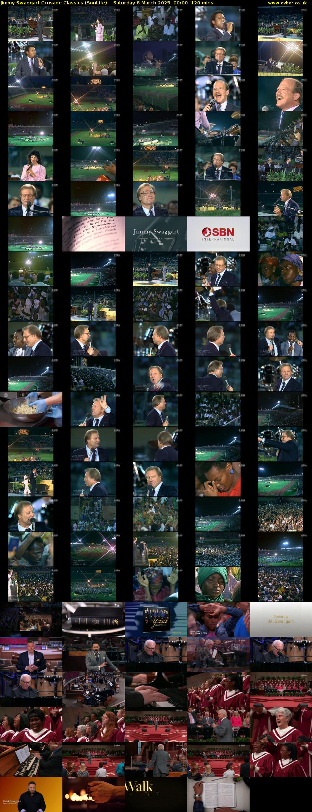 Jimmy Swaggart Crusade Classics (SonLife) Saturday 8 March 2025 00:00 - 02:00