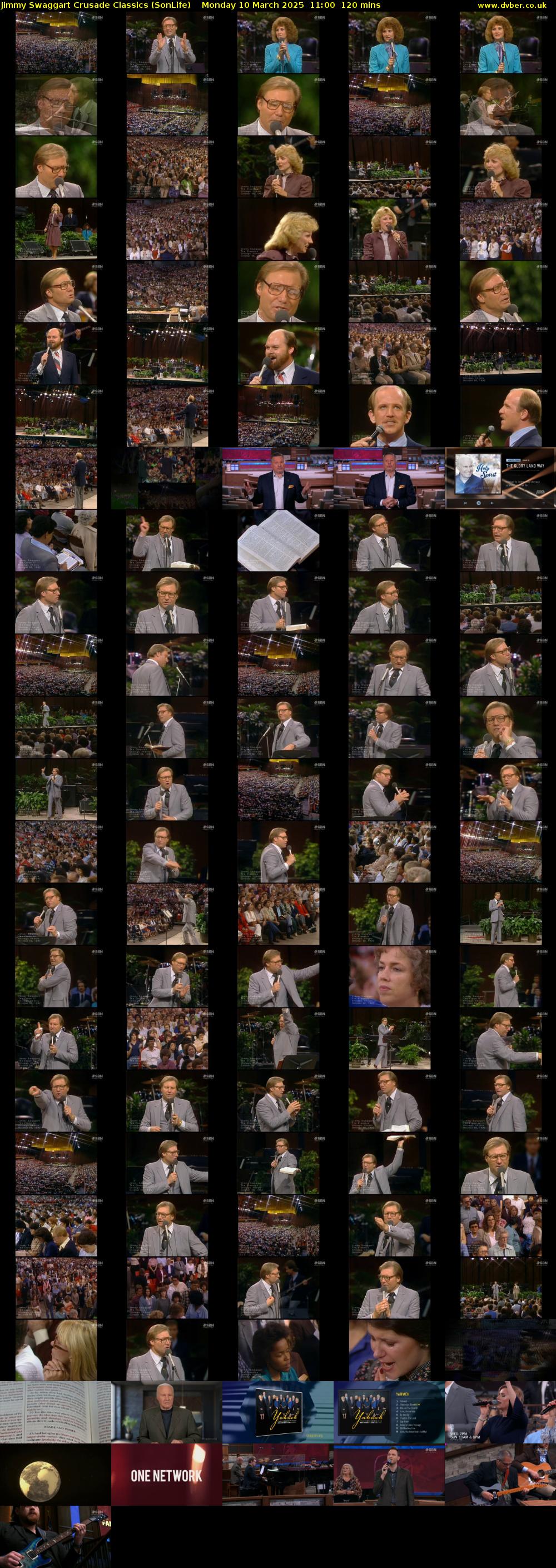 Jimmy Swaggart Crusade Classics (SonLife) Monday 10 March 2025 11:00 - 13:00