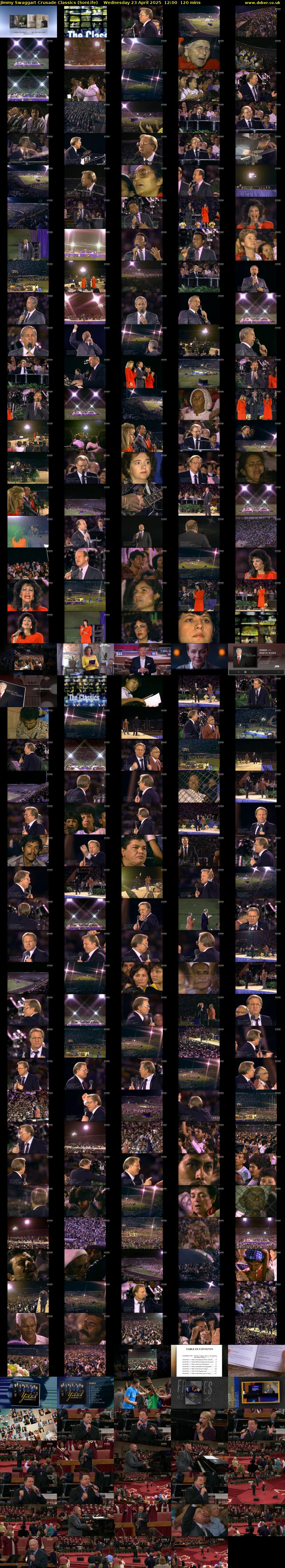 Jimmy Swaggart Crusade Classics (SonLife) Wednesday 23 April 2025 12:00 - 14:00