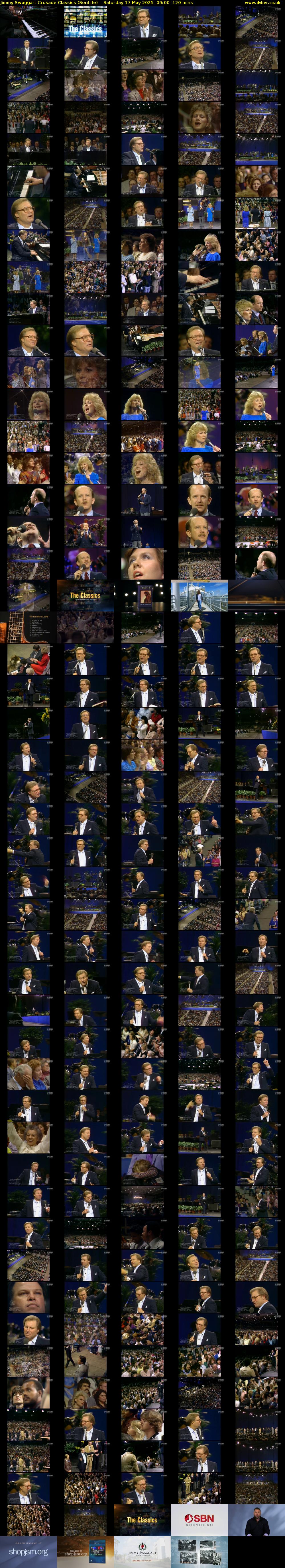 Jimmy Swaggart Crusade Classics (SonLife) Saturday 17 May 2025 09:00 - 11:00