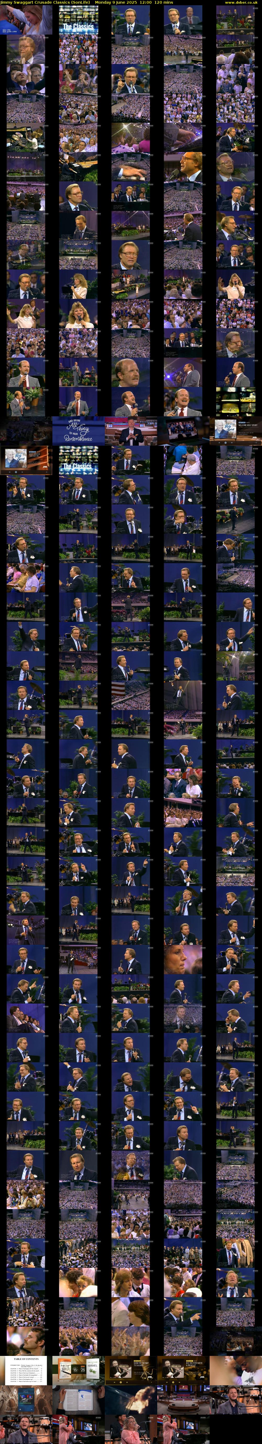 Jimmy Swaggart Crusade Classics (SonLife) Monday 9 June 2025 12:00 - 14:00