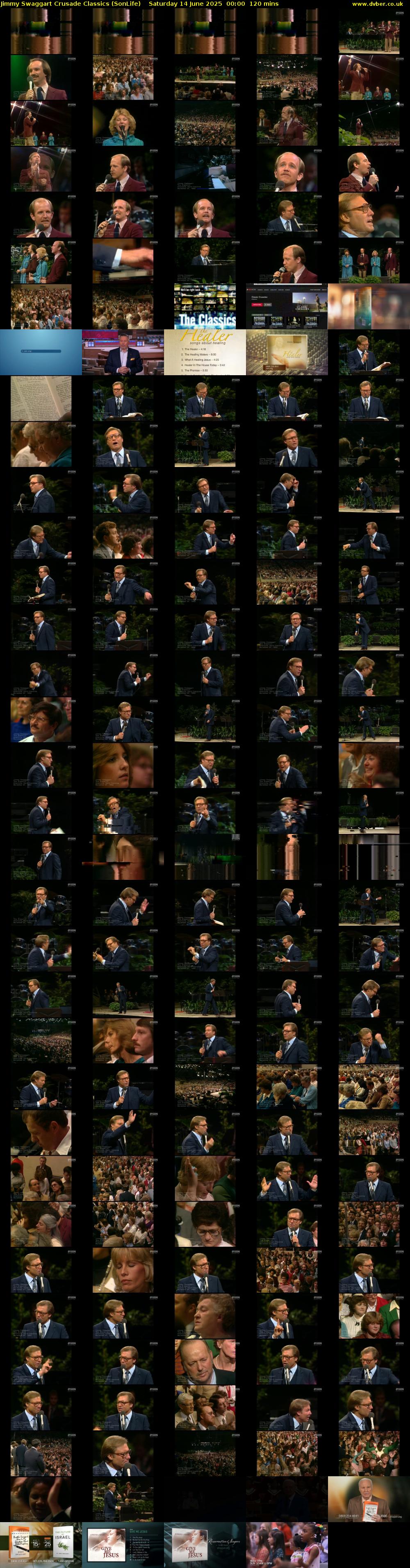 Jimmy Swaggart Crusade Classics (SonLife) Saturday 14 June 2025 00:00 - 02:00