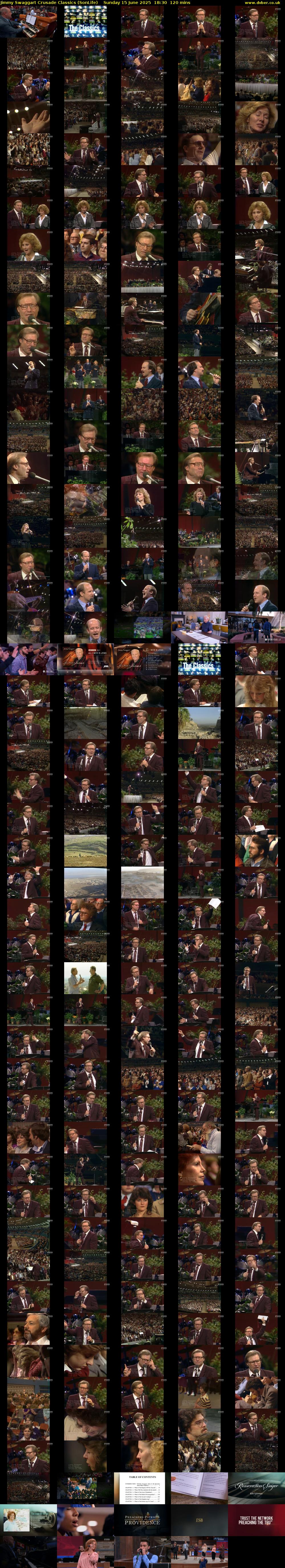 Jimmy Swaggart Crusade Classics (SonLife) Sunday 15 June 2025 18:30 - 20:30
