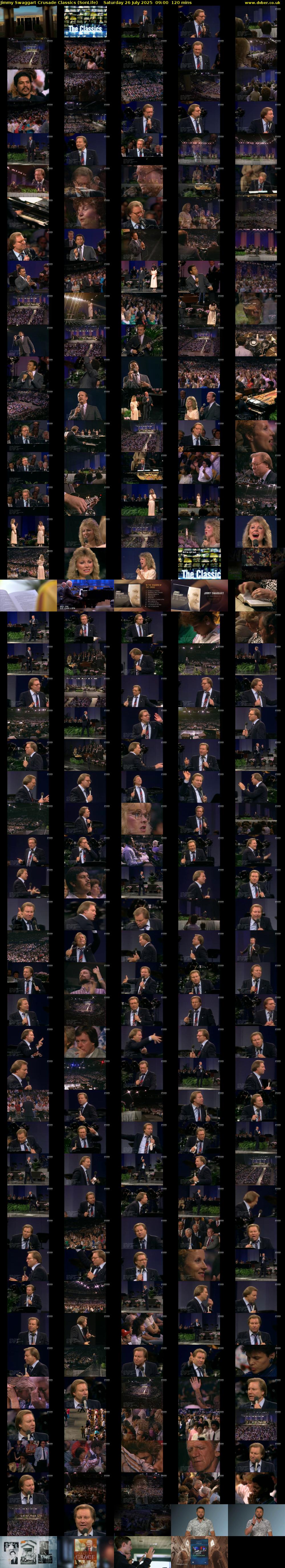 Jimmy Swaggart Crusade Classics (SonLife) Saturday 26 July 2025 09:00 - 11:00