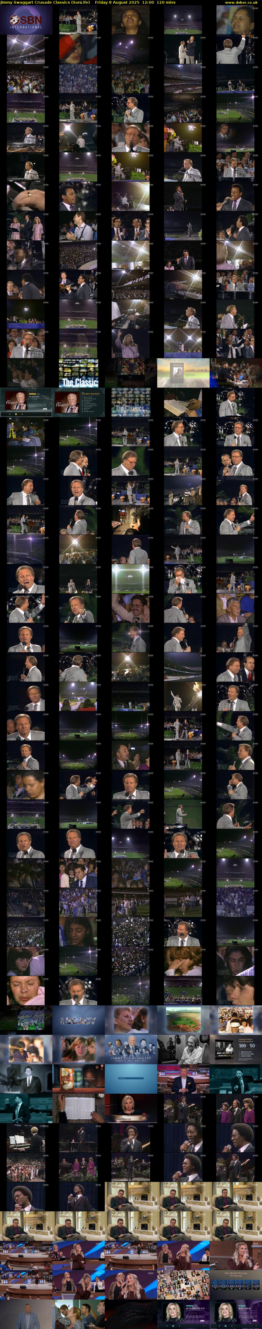 Jimmy Swaggart Crusade Classics (SonLife) Friday 8 August 2025 12:00 - 14:00