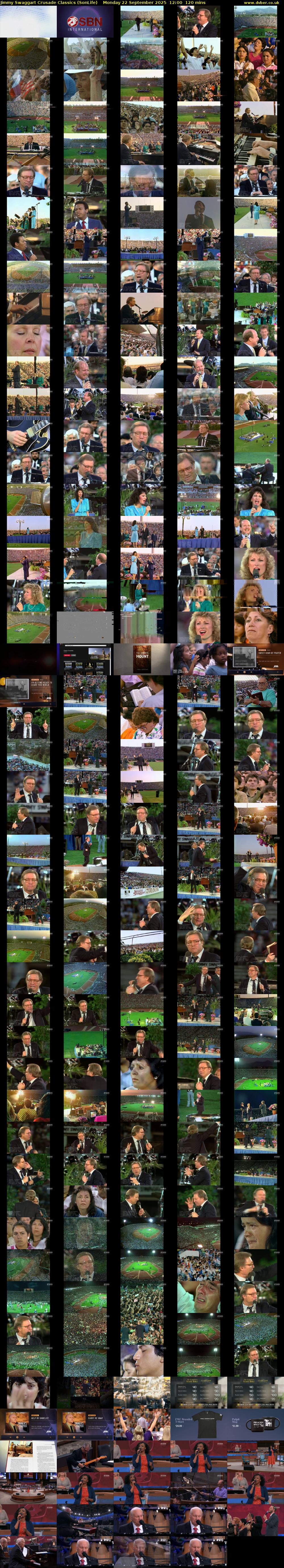 Jimmy Swaggart Crusade Classics (SonLife) Monday 22 September 2025 12:00 - 14:00