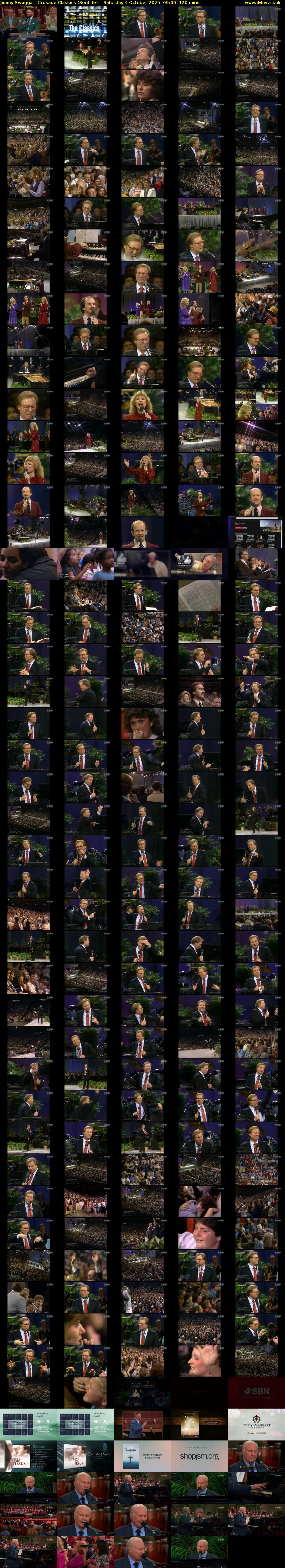 Jimmy Swaggart Crusade Classics (SonLife) Saturday 4 October 2025 09:00 - 11:00