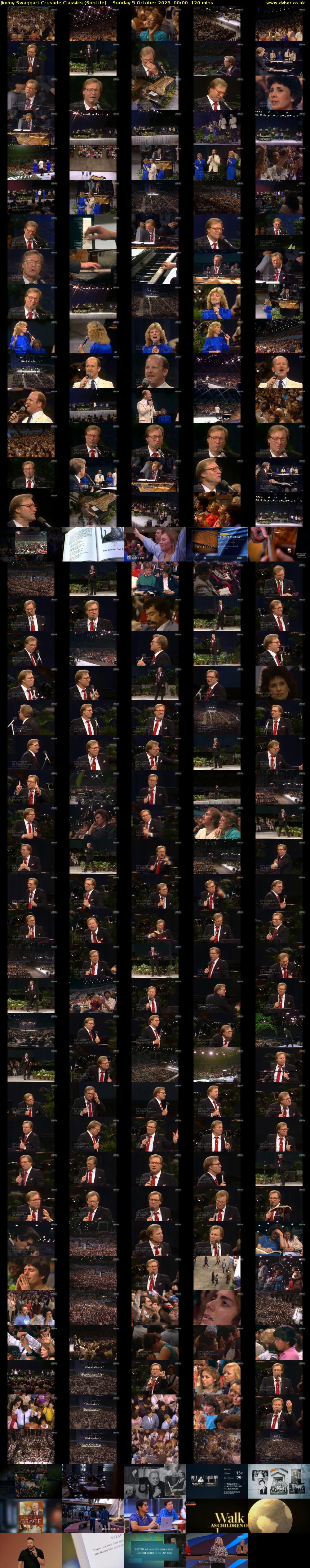 Jimmy Swaggart Crusade Classics (SonLife) Sunday 5 October 2025 00:00 - 02:00