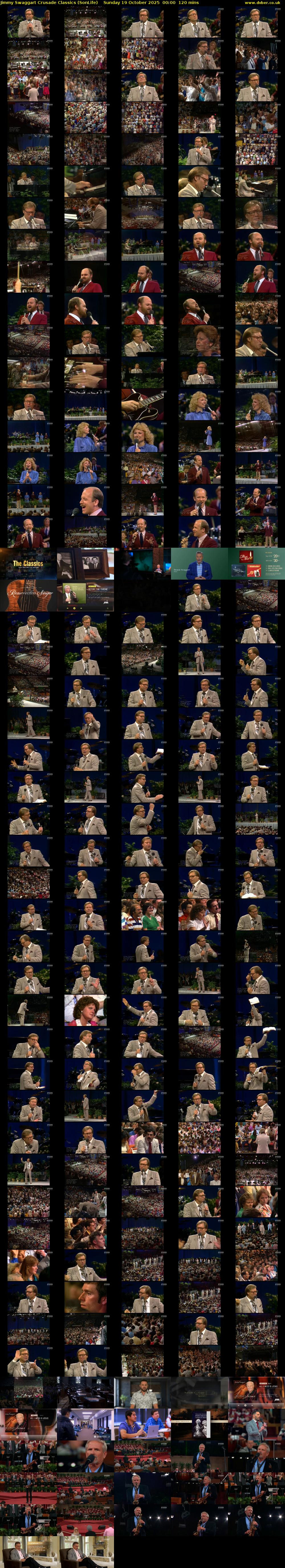 Jimmy Swaggart Crusade Classics (SonLife) Sunday 19 October 2025 00:00 - 02:00