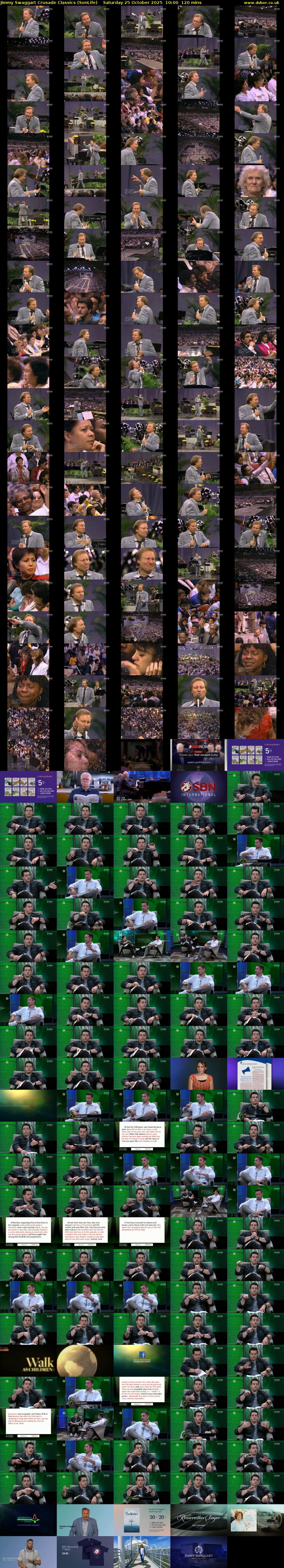 Jimmy Swaggart Crusade Classics (SonLife) Saturday 25 October 2025 10:00 - 12:00