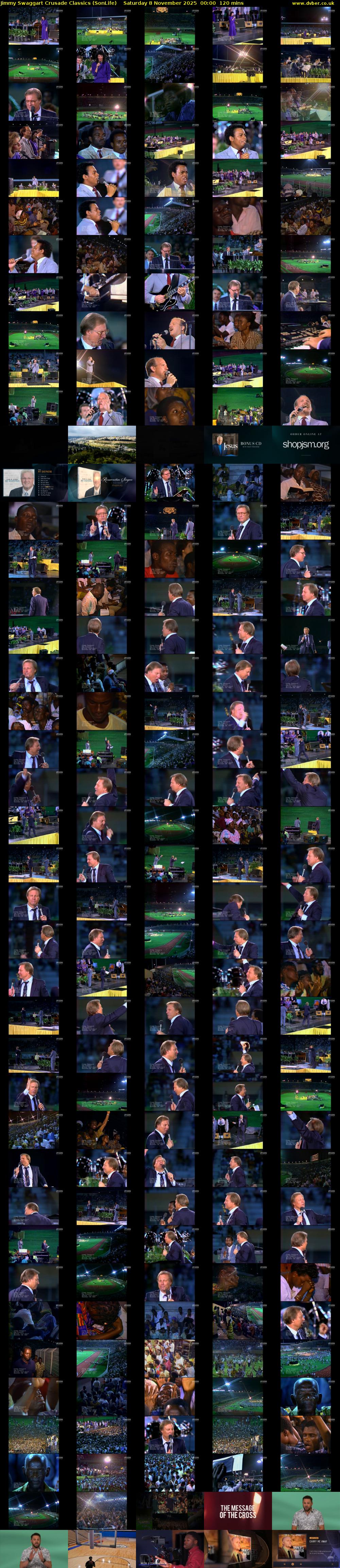Jimmy Swaggart Crusade Classics (SonLife) Saturday 8 November 2025 00:00 - 02:00