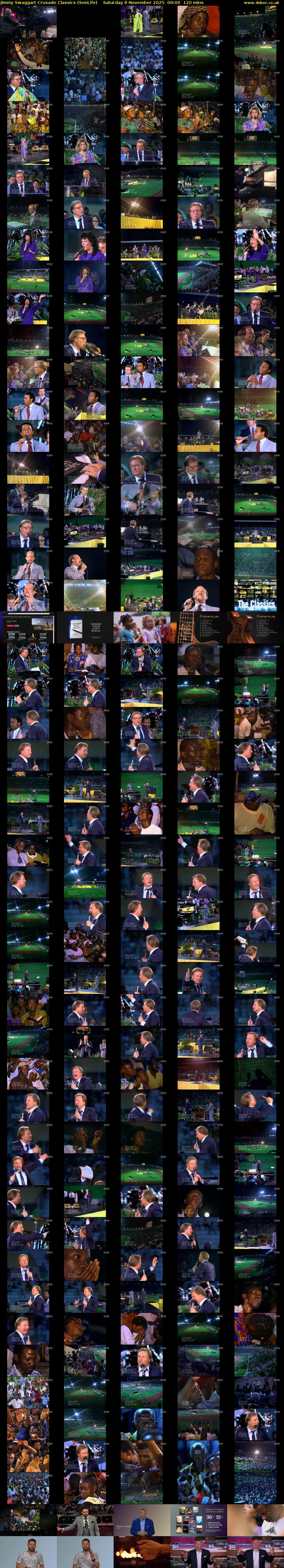 Jimmy Swaggart Crusade Classics (SonLife) Saturday 8 November 2025 09:00 - 11:00