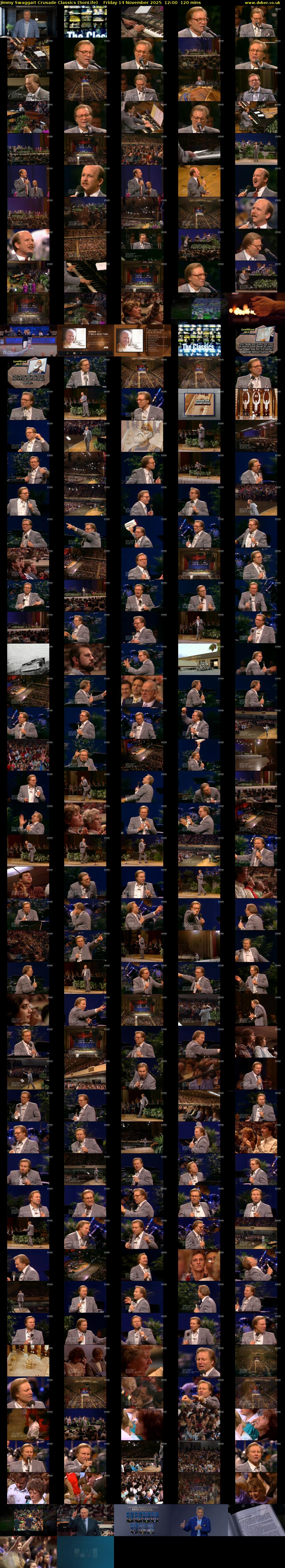 Jimmy Swaggart Crusade Classics (SonLife) Friday 14 November 2025 12:00 - 14:00