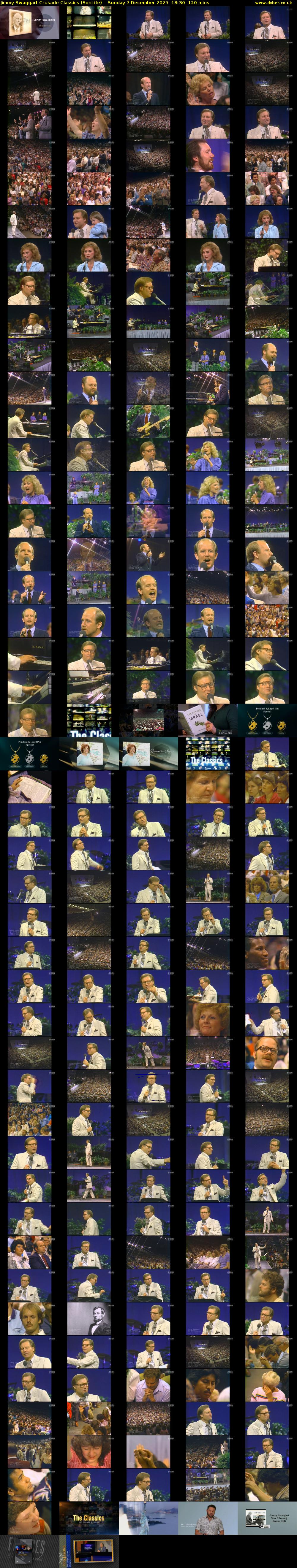Jimmy Swaggart Crusade Classics (SonLife) Sunday 7 December 2025 18:30 - 20:30