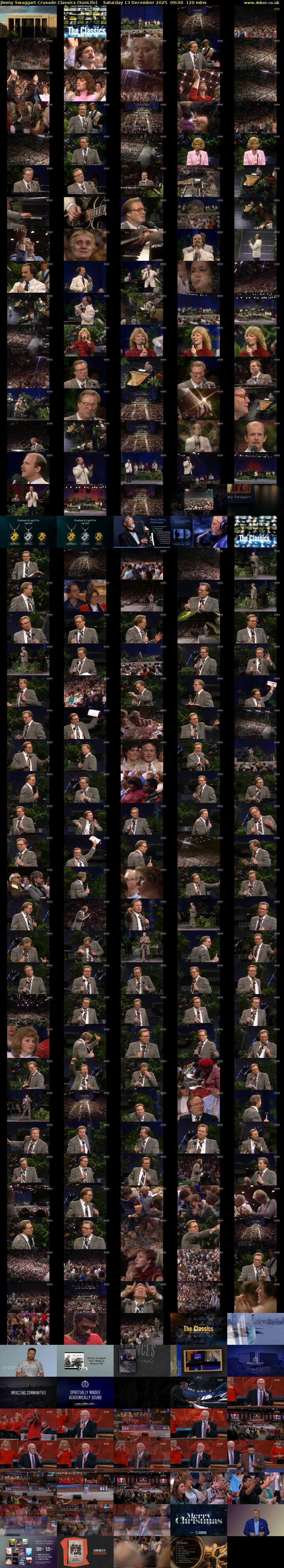 Jimmy Swaggart Crusade Classics (SonLife) Saturday 13 December 2025 09:00 - 11:00