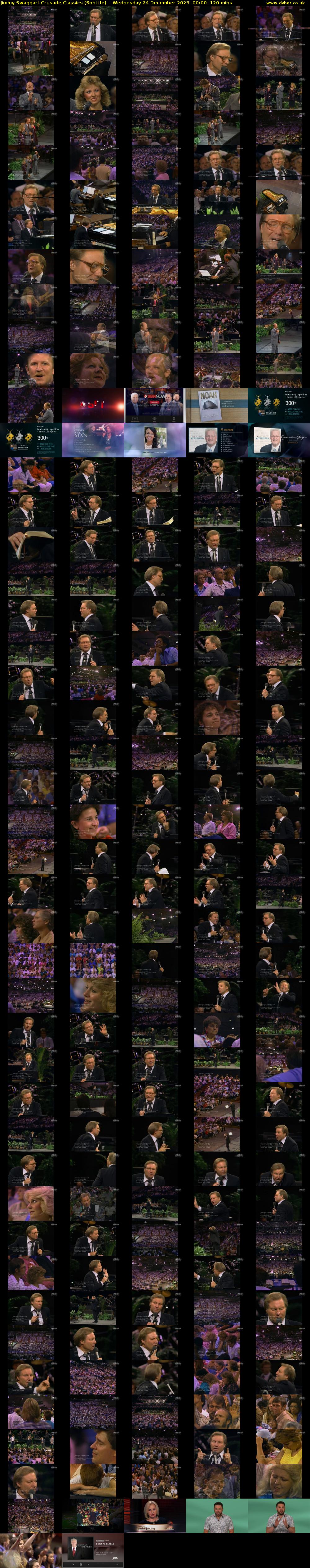Jimmy Swaggart Crusade Classics (SonLife) Wednesday 24 December 2025 00:00 - 02:00