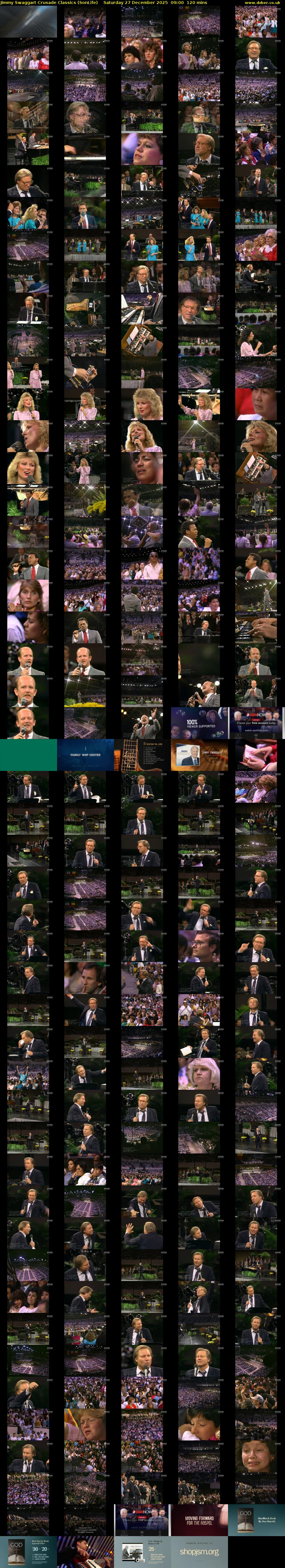 Jimmy Swaggart Crusade Classics (SonLife) Saturday 27 December 2025 09:00 - 11:00