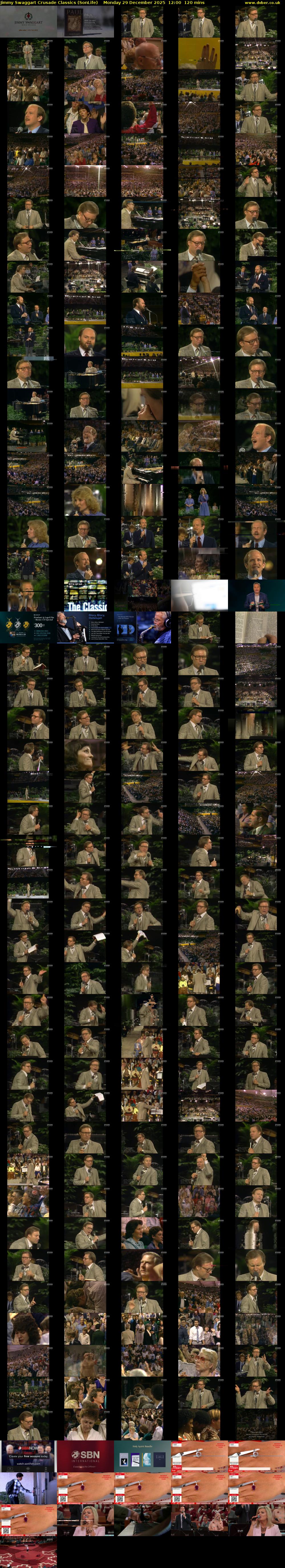 Jimmy Swaggart Crusade Classics (SonLife) Monday 29 December 2025 12:00 - 14:00