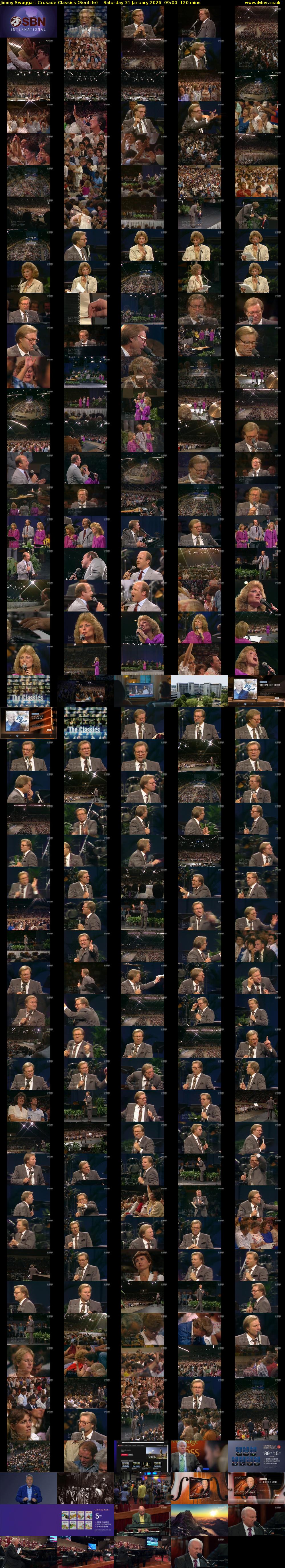 Jimmy Swaggart Crusade Classics (SonLife) Saturday 31 January 2026 09:00 - 11:00