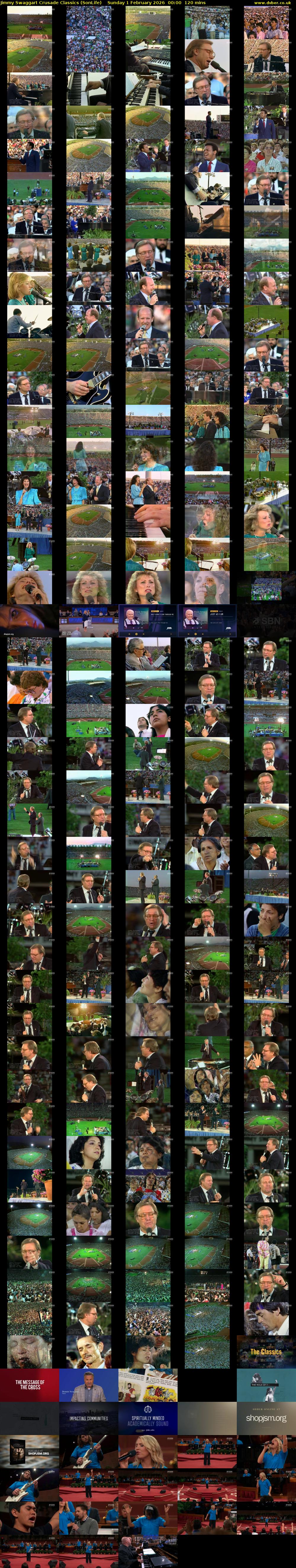 Jimmy Swaggart Crusade Classics (SonLife) Sunday 1 February 2026 00:00 - 02:00