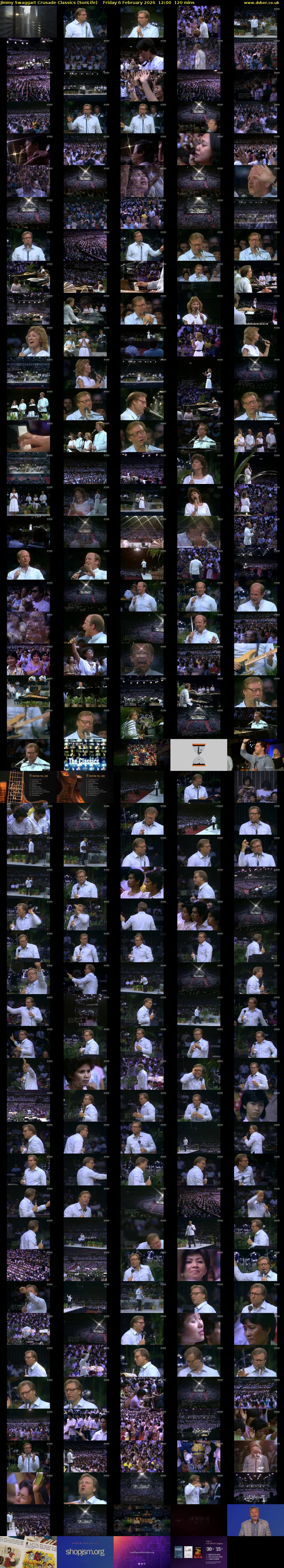 Jimmy Swaggart Crusade Classics (SonLife) Friday 6 February 2026 12:00 - 14:00