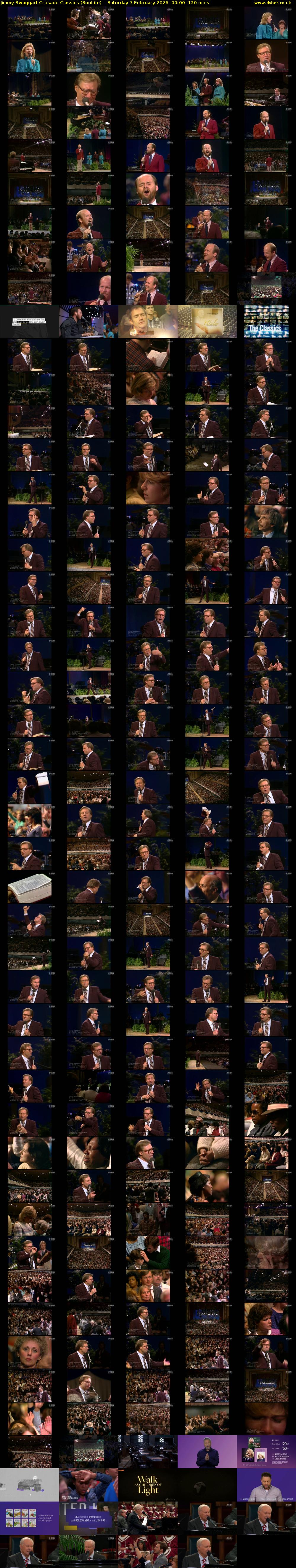 Jimmy Swaggart Crusade Classics (SonLife) Saturday 7 February 2026 00:00 - 02:00