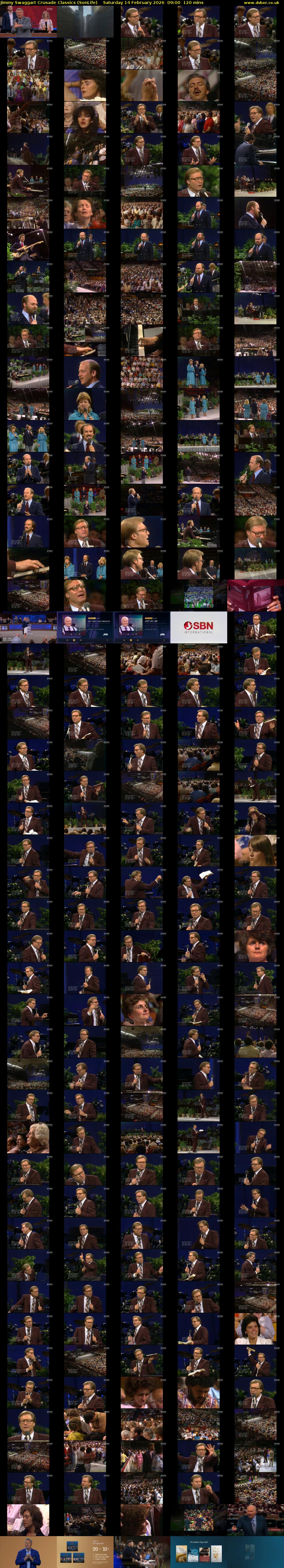 Jimmy Swaggart Crusade Classics (SonLife) Saturday 14 February 2026 09:00 - 11:00