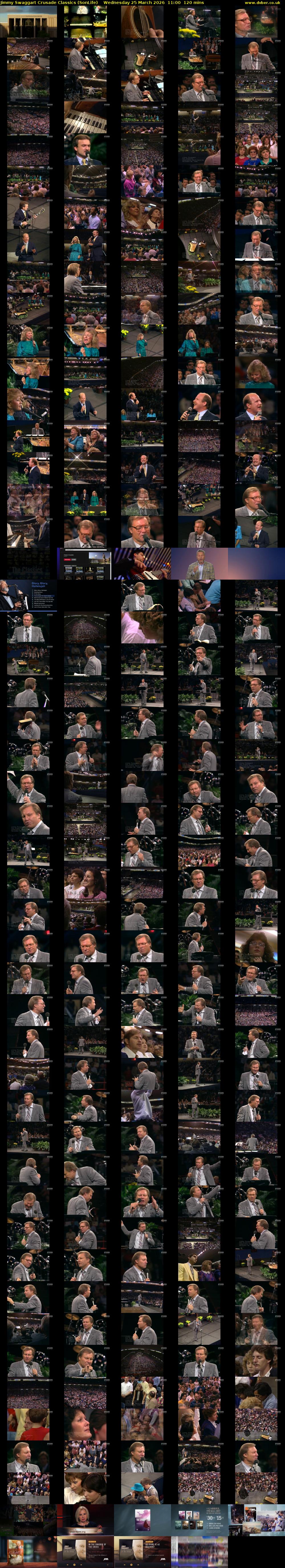 Jimmy Swaggart Crusade Classics (SonLife) Wednesday 25 March 2026 11:00 - 13:00