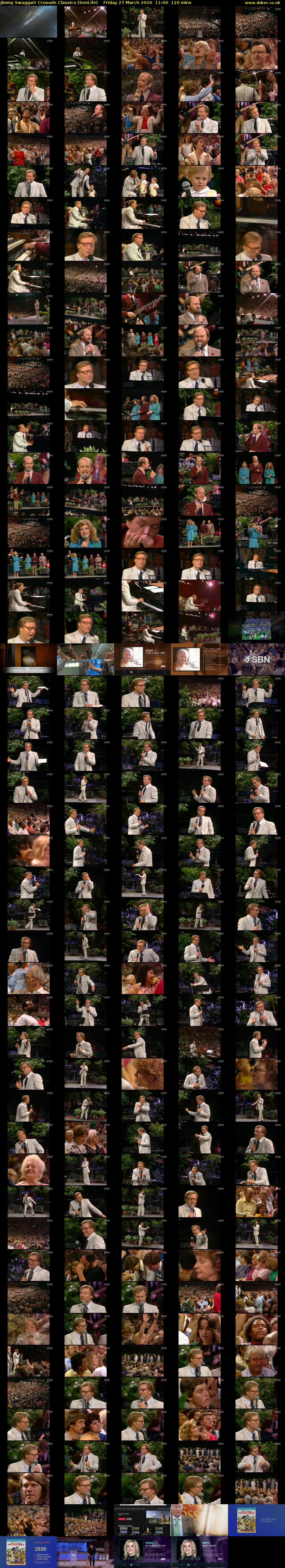 Jimmy Swaggart Crusade Classics (SonLife) Friday 27 March 2026 11:00 - 13:00