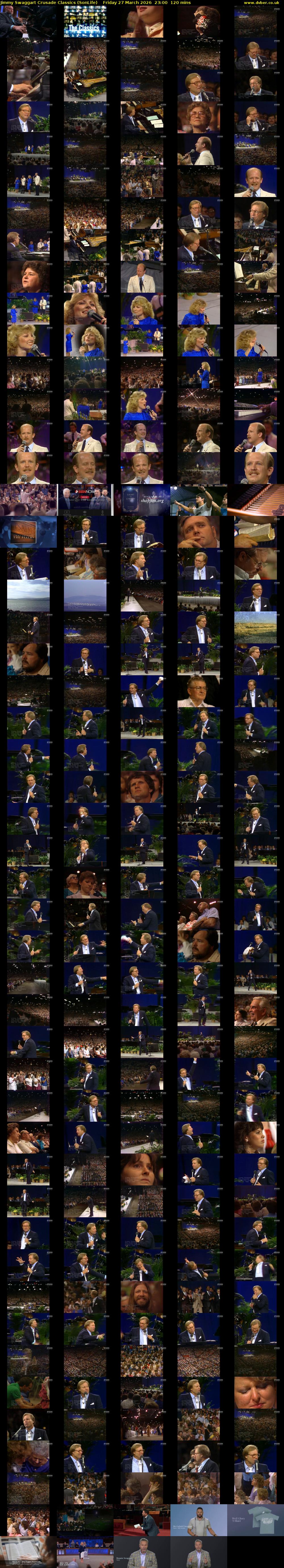 Jimmy Swaggart Crusade Classics (SonLife) Friday 27 March 2026 23:00 - 01:00