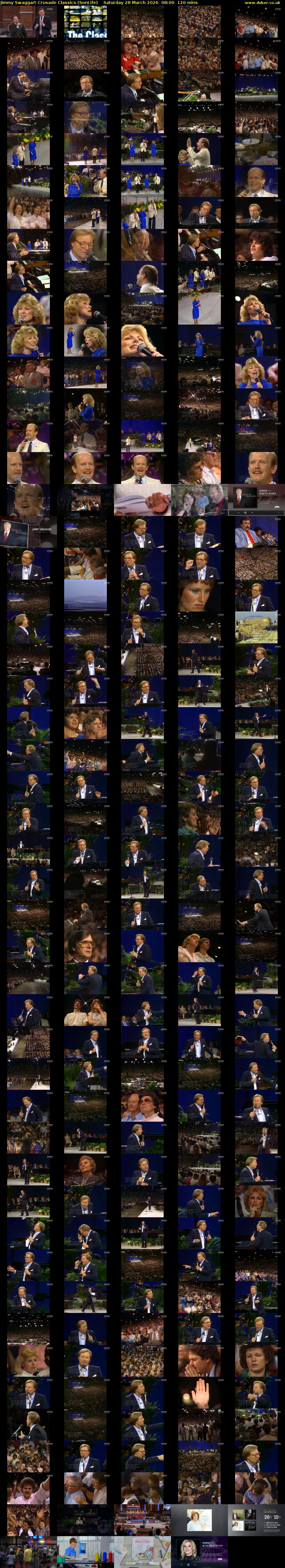 Jimmy Swaggart Crusade Classics (SonLife) Saturday 28 March 2026 08:00 - 10:00