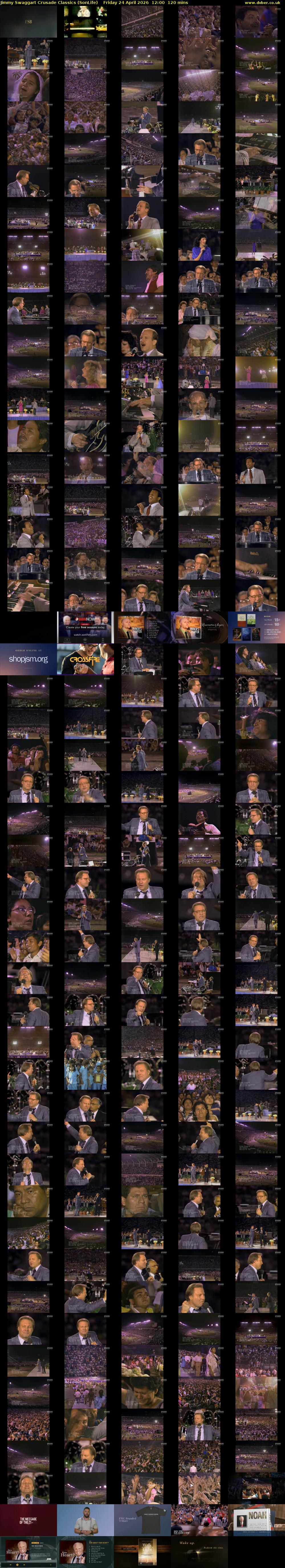 Jimmy Swaggart Crusade Classics (SonLife) Friday 24 April 2026 12:00 - 14:00