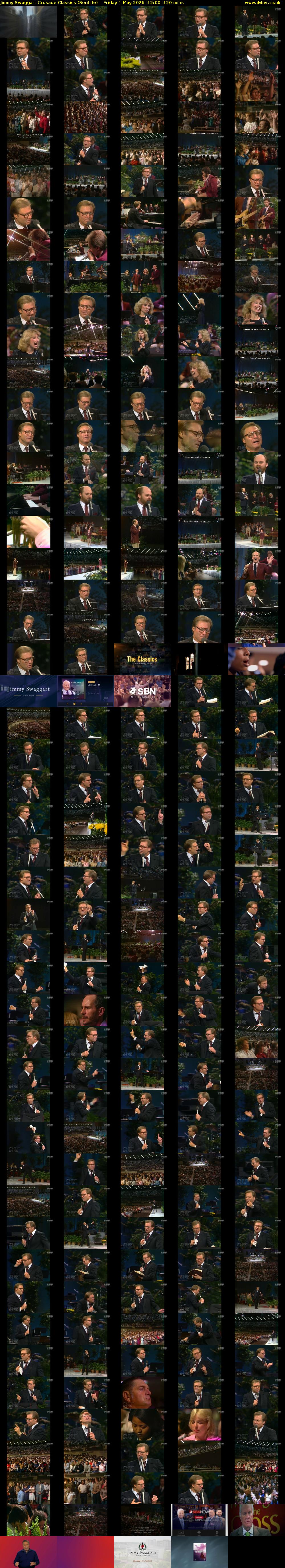 Jimmy Swaggart Crusade Classics (SonLife) Friday 1 May 2026 12:00 - 14:00