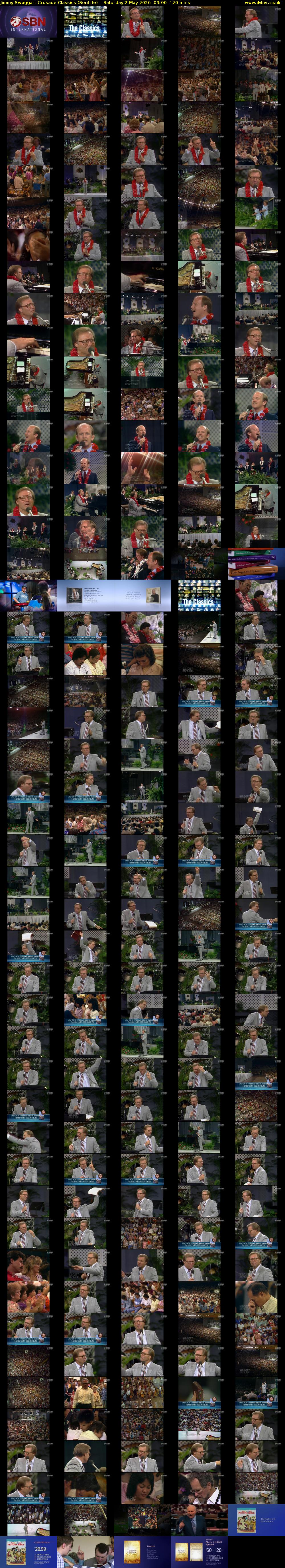 Jimmy Swaggart Crusade Classics (SonLife) Saturday 2 May 2026 09:00 - 11:00