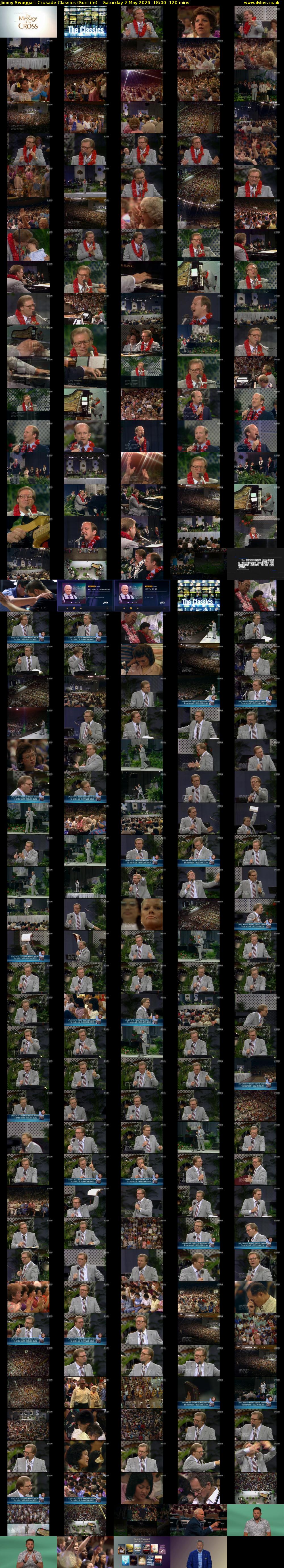 Jimmy Swaggart Crusade Classics (SonLife) Saturday 2 May 2026 18:00 - 20:00