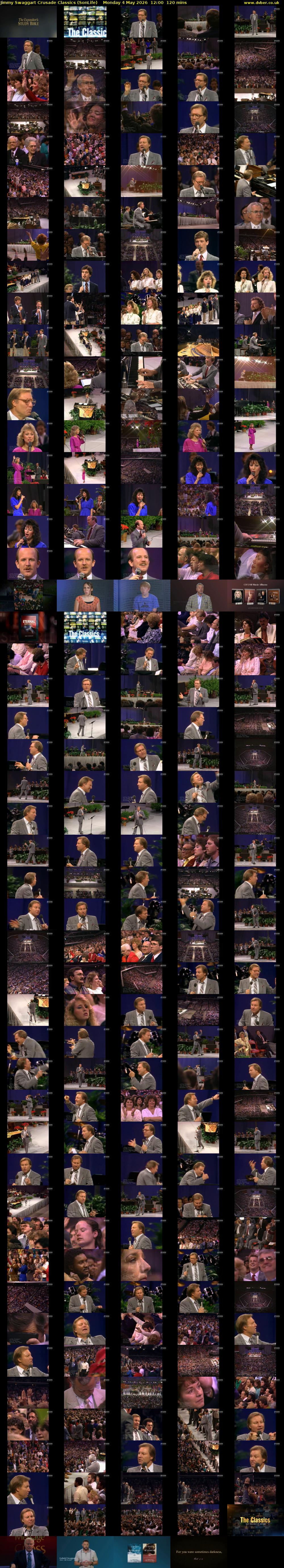 Jimmy Swaggart Crusade Classics (SonLife) Monday 4 May 2026 12:00 - 14:00