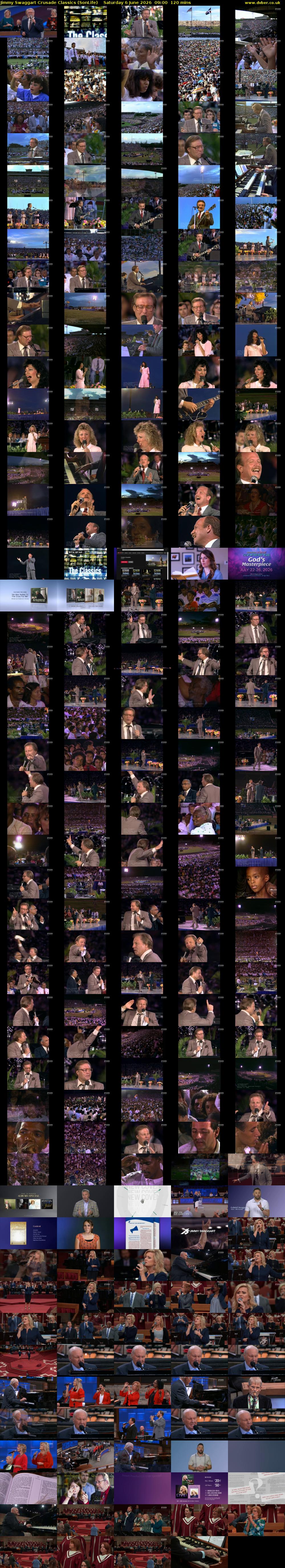 Jimmy Swaggart Crusade Classics (SonLife) Saturday 6 June 2026 09:00 - 11:00