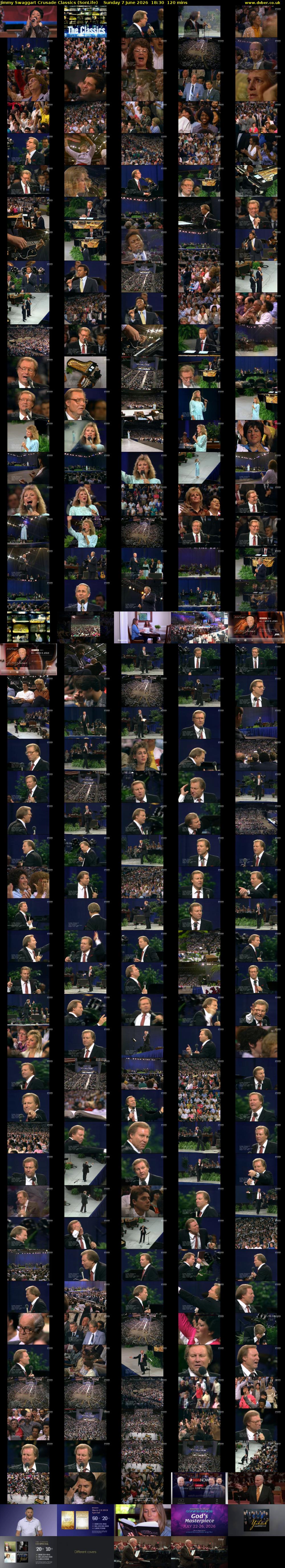 Jimmy Swaggart Crusade Classics (SonLife) Sunday 7 June 2026 18:30 - 20:30