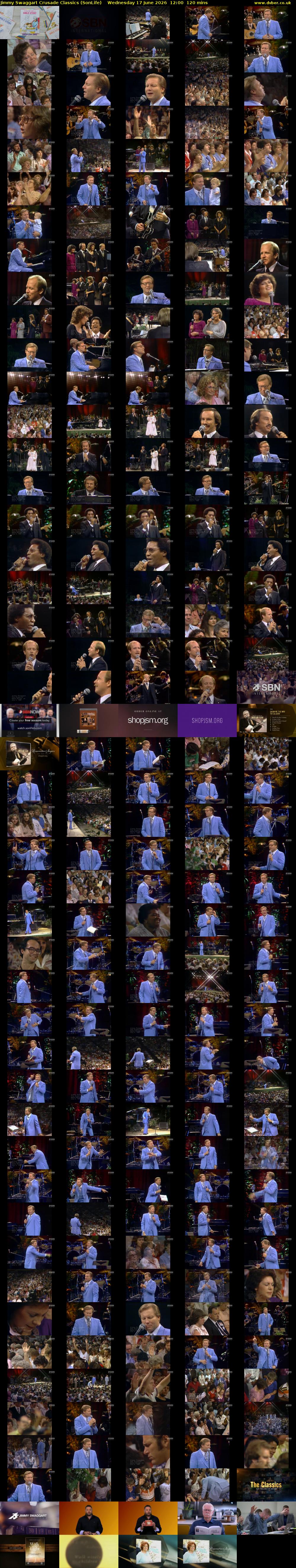 Jimmy Swaggart Crusade Classics (SonLife) Wednesday 17 June 2026 12:00 - 14:00