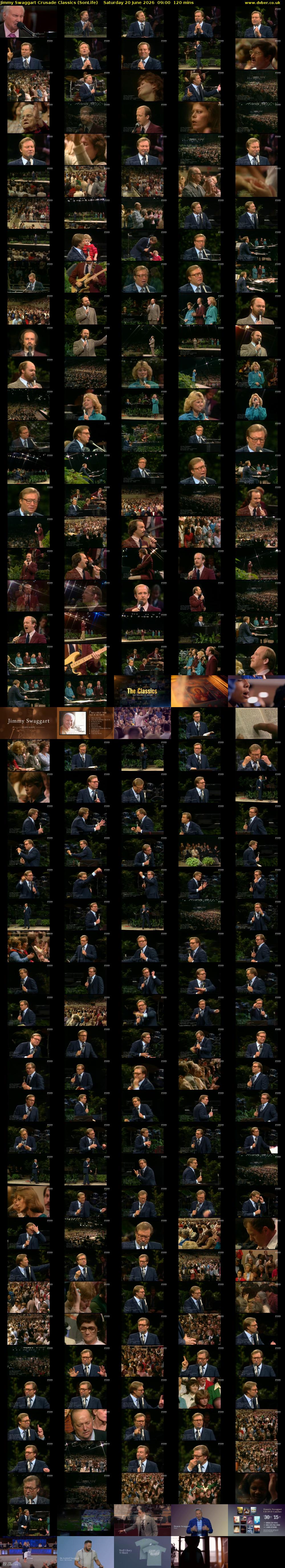 Jimmy Swaggart Crusade Classics (SonLife) Saturday 20 June 2026 09:00 - 11:00