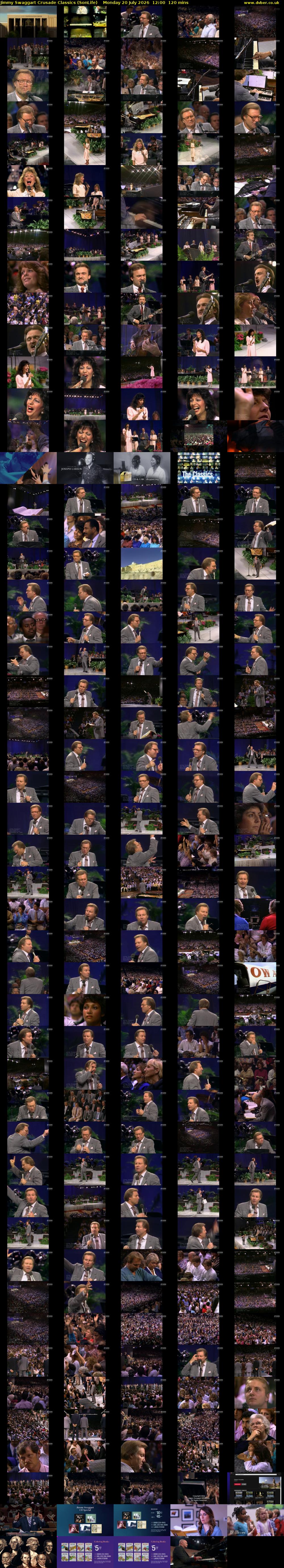Jimmy Swaggart Crusade Classics (SonLife) Monday 20 July 2026 12:00 - 14:00