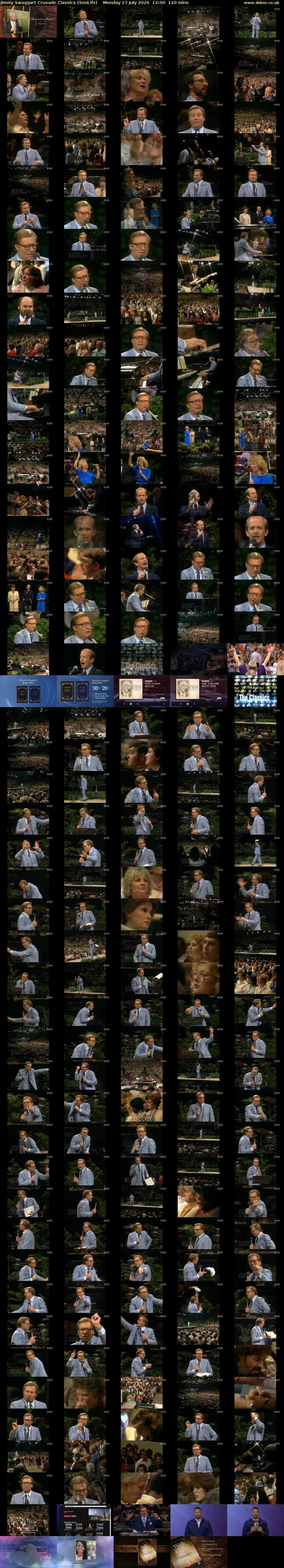 Jimmy Swaggart Crusade Classics (SonLife) Monday 27 July 2026 12:00 - 14:00