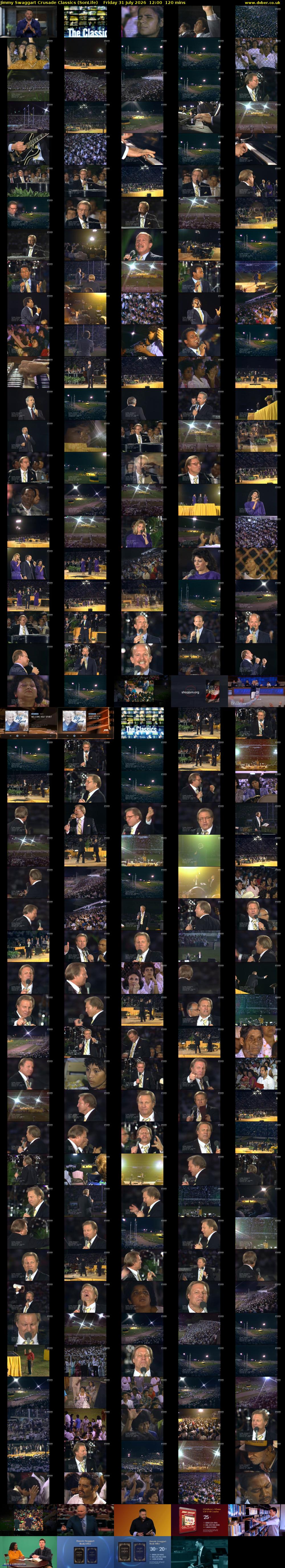 Jimmy Swaggart Crusade Classics (SonLife) Friday 31 July 2026 12:00 - 14:00
